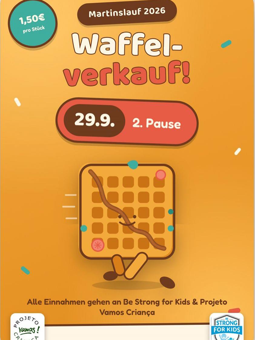 Martinslauf Waffeln 2026
